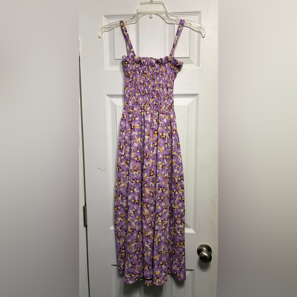 H&M Purple Floral Women’s Dress - Picture 2 of 3